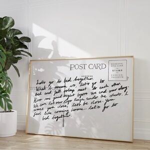 Decorative Postcard Wall Art